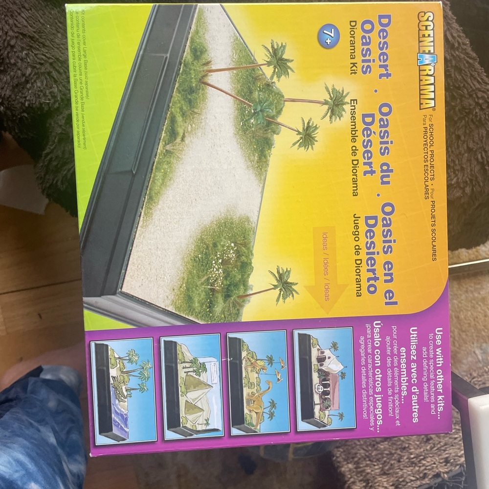 Scene-A-Rama Desert Oasis Diorama Kit